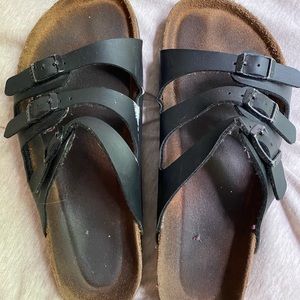 Black Birkenstocks